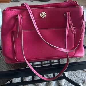 Anne Klein Pink Leather purse